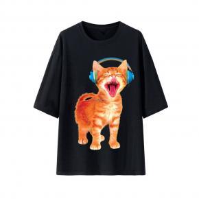 Digital printing cheap men custom blank t shirt with logo